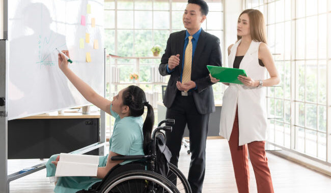 faciliter l'accès aux personnes handicapées