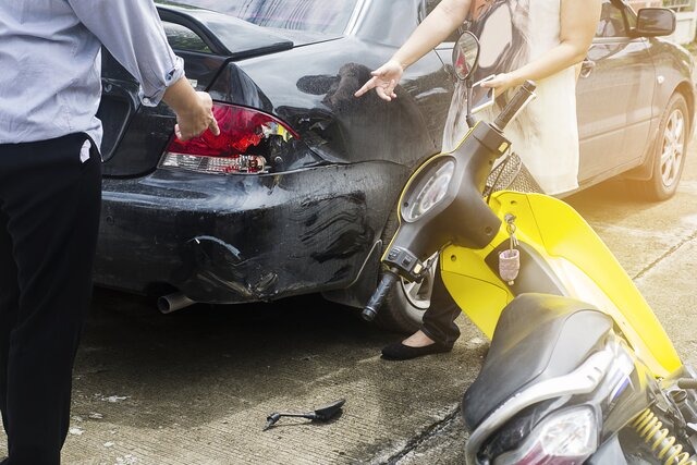 accident en moto