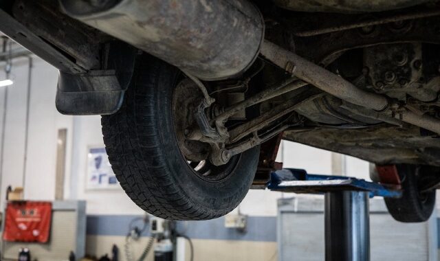 suspension d'un SUV