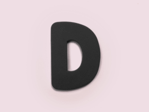 lettre D